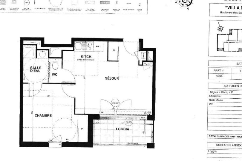 Photo n°7 - Louer un appartement 2 pièces<br/> de 40 m² à Nantes (44300)