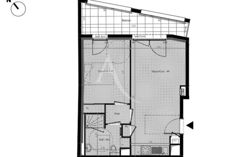 Photo n°5 - Acheter un appartement 2 pièces<br/> de 44 m² à Nantes (44000)