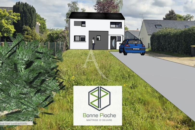 Photo n°3 - Acheter un terrain<br/> de 556 m² à La Chapelle Sur Erdre (44240)