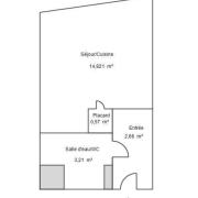 Photo n°6 - Louer un appartement studio<br/> de 21 m² à Nantes (44000)