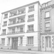Photo n°1 - Acheter un immeuble 17 pièces<br/> de 379 m² à Nantes (44000)