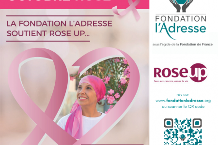  Le 27ème Octobre Rose est soutenu par la Fondation l’Adresse et les agences immobilières
